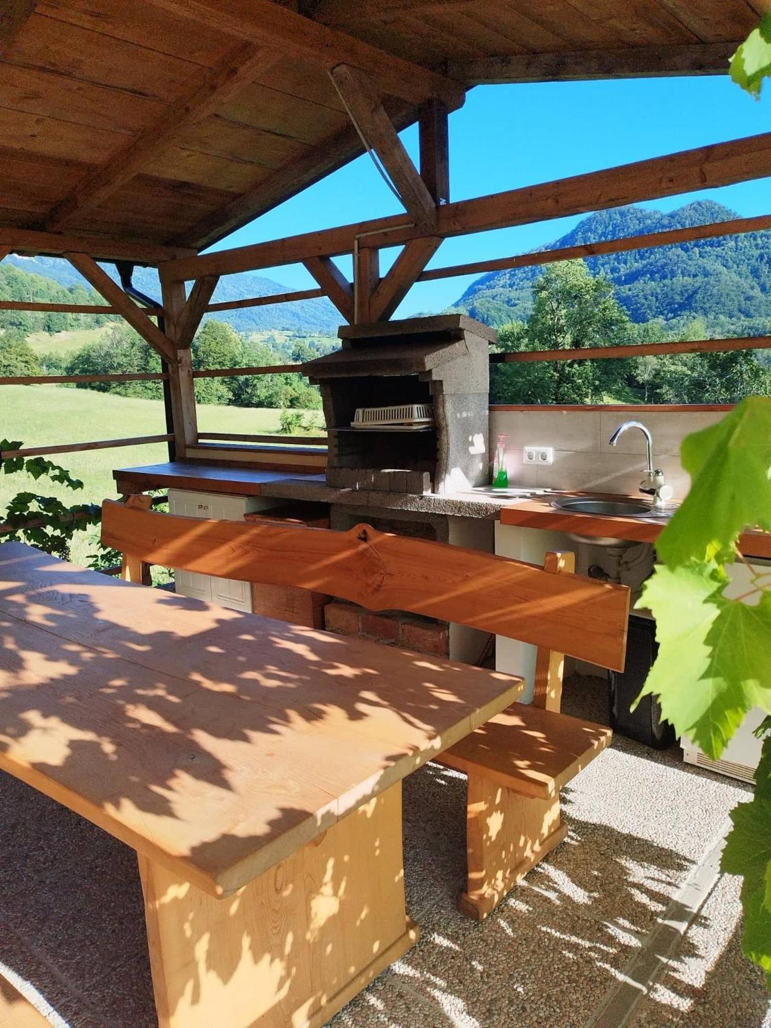 Apartma Logar Kobarid Bagian luar foto