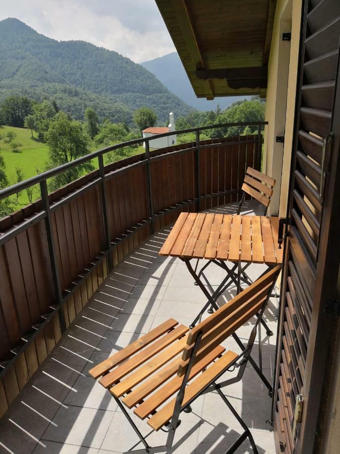 Apartma Logar Kobarid Bagian luar foto